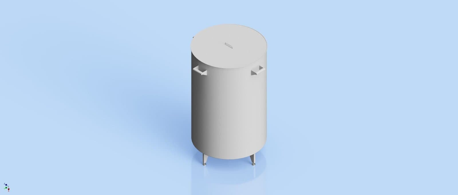 Flat Bottom & Removable Top 500L