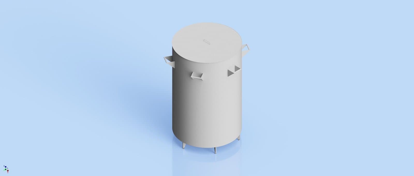 Flat Bottom & Removable Top 5000L