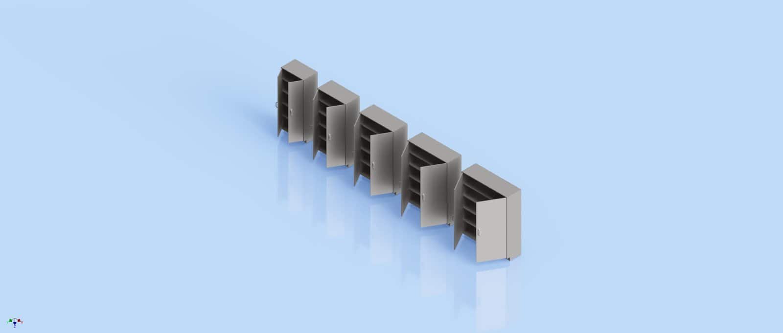 Cabinet - Hinged Doors D500