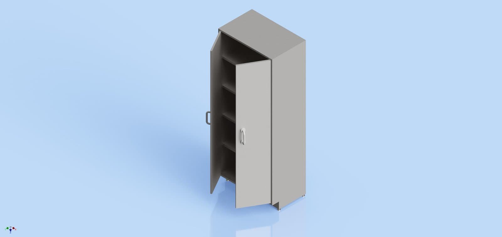 Cabinet - Hinged Doors - 2000 x 800 x 500