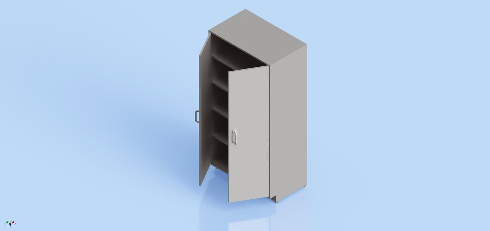 HoReCa Cabinet 2000 × 1000 × 600 MM