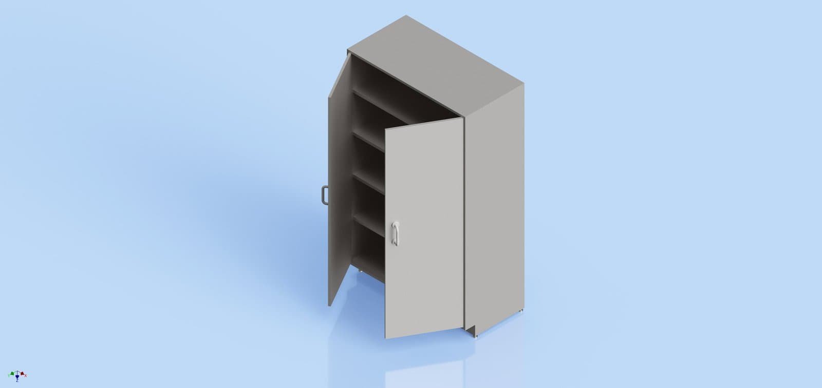 HoReCa Cabinet 2000 × 1200 × 600 MM