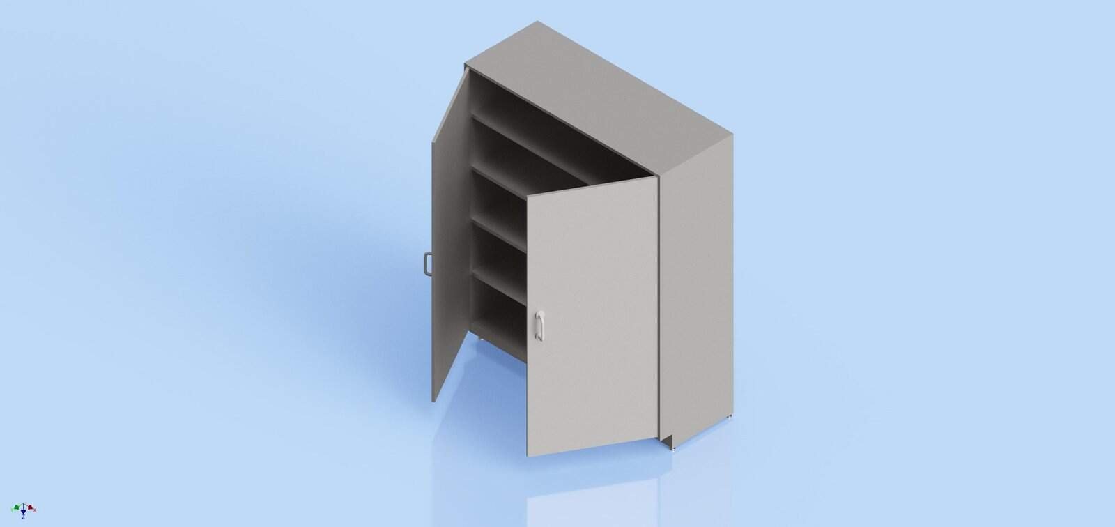 HoReCa Cabinet 2000 × 1600 × 600 MM